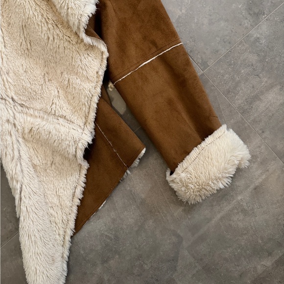 Me Jane Faux Suede & Fur Jacket Size M - Picture 6 of 7